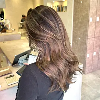 ロング カラー ☆ AYA/DEANのヘアスタイル