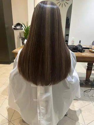 ロング 小林 伯熙のヘアスタイル