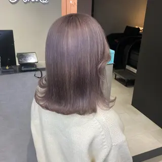 セミロング 韓国風モテヘア 🇰🇷aki♡のヘアスタイル