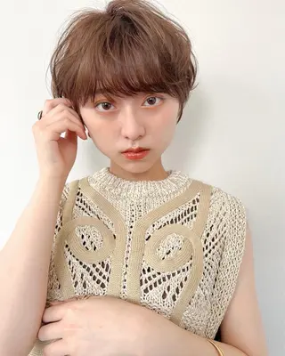 ショート 🫧似合わせショート ゴヤ🫧のヘアスタイル