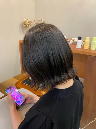 ミディアム NIKO/名古屋/ 伏見/花屋併設のヘアスタイル