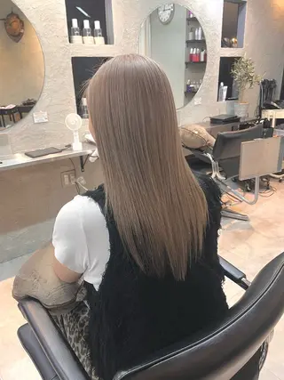 セミロング カラー 韓国系/ダブルカラー /トグチリンカのヘアスタイル