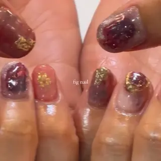 ネイル Of　HAIR所属・外山 なつ美のネイルデザイン