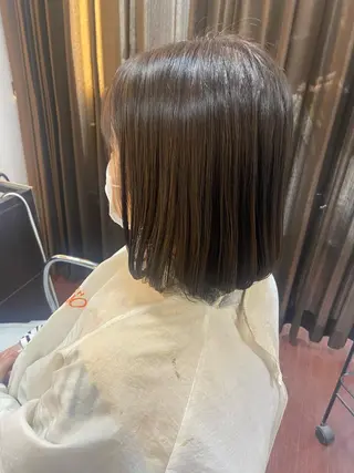 ミディアム 瀧下 唯のヘアスタイル