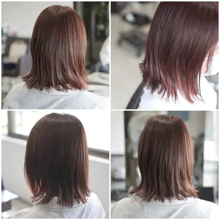 ミディアム カラー 中島 剛のヘアスタイル