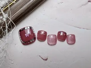 ネイル ネイルPetit Ribbonのネイルデザイン