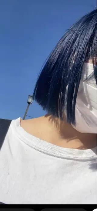 ミディアム StellA所属・MIZUKI/町田/ ハイトーンカラーのヘアスタイル