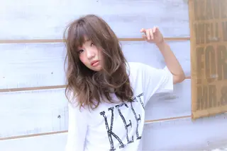 セミロング 小顔カット/レイヤー 【WiLL】加藤のヘアスタイル