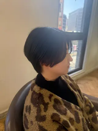 ショート 溝口 槙里也のヘアスタイル