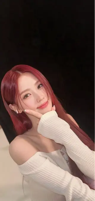 ロング カラー ハイトーン/韓国 レイヤー/るか🎀のヘアスタイル