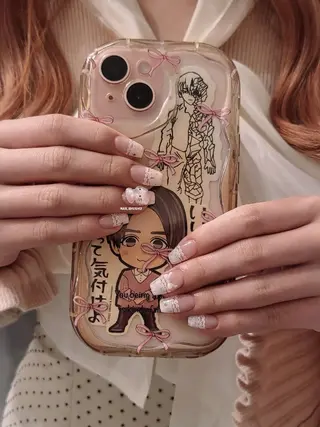 ネイル 3dパーツ/流行り 👧shushu❤️のネイルデザイン