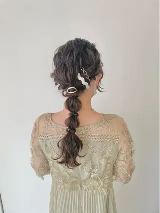 ロング salowin郡山所属・佐藤 結花のヘアスタイル