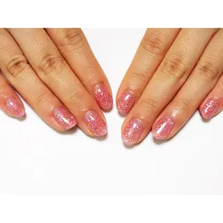 ネイル 痛ネイル/ワンホン/ フィルイン/長さだしのネイルデザイン