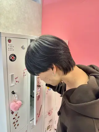 カラー ヘアアレンジ メンズ Hz【ヘルツ】 masakiのヘアスタイル