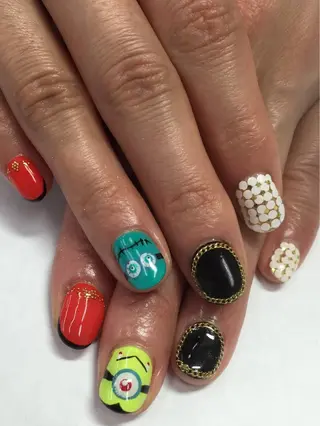 ネイル nail salon en familleのネイルデザイン