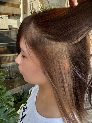 セミロング カラー dog star 関 海斗のヘアスタイル