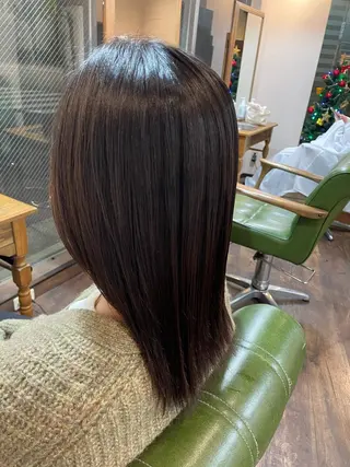 ミディアム 似合わせカラーカット 🪽chinatsuのヘアスタイル