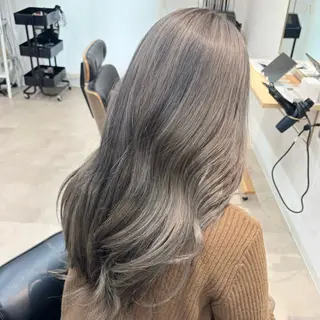 ロング ✨透明感カラー/ インナーカラー/うみのヘアスタイル