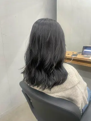 セミロング ひより ／Nのヘアスタイル