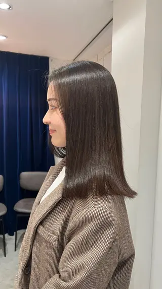 セミロング カラー ☆ HARUKA ☆のヘアスタイル