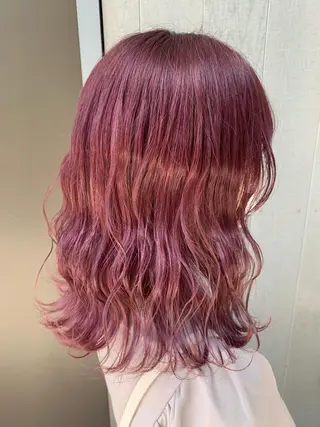 ミディアム カラー 🌼sunc HINAMI🌼のヘアスタイル