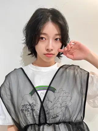 ショート y.be garden villa所属・garden villaのヘアスタイル