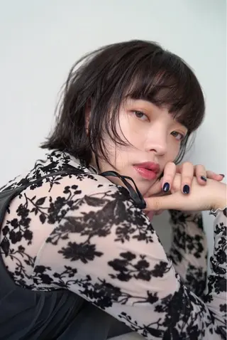 ショート rio/ボブ /ブリーチカラー🫧のヘアスタイル