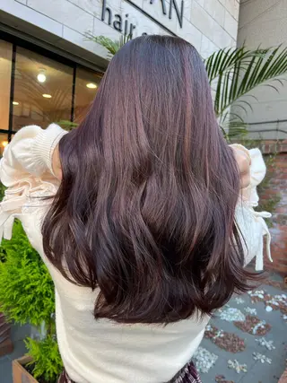 ロング カラー SHIAN 八王子👼鬼塚さやかのヘアスタイル