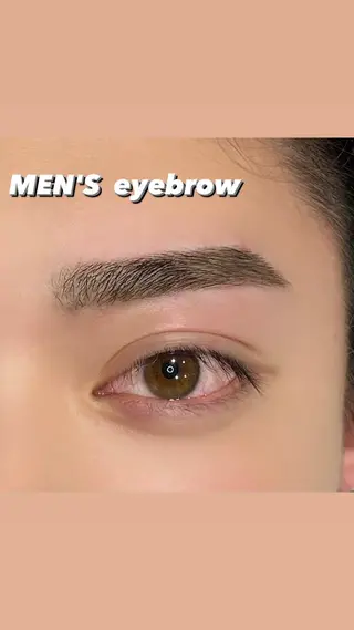 メンズ アイブロウ 鎗田 真優の眉毛・アイブロウイメージ