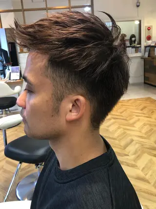 ショート メンズ ヤマダ タケトのヘアスタイル