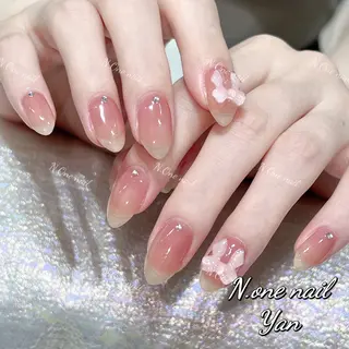 ネイル 長いだし/スカルプ/ パラシェルN.oneのネイルデザイン