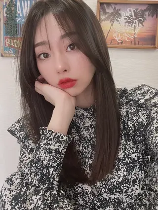 セミロング カラー Nexus所属・艶髪ハイトーン特化 / moe 🦋のヘアスタイル