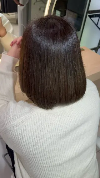 ミディアム 韓国レイヤー/ 顔まわり/西野和裕のヘアスタイル