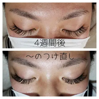 マツエク・マツパ Rouge ・ K  　のマツエク・マツパデザイン