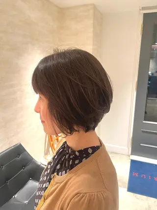 ショート BEAUTRIUM 広尾店所属・木村 飛蕗💎 カットモデル募集のヘアスタイル