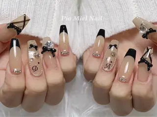 ネイル HANA 長さだしのネイルデザイン