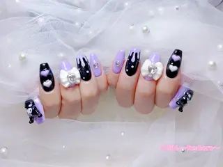 ミディアム りぼん Re:Bonrのネイルデザイン