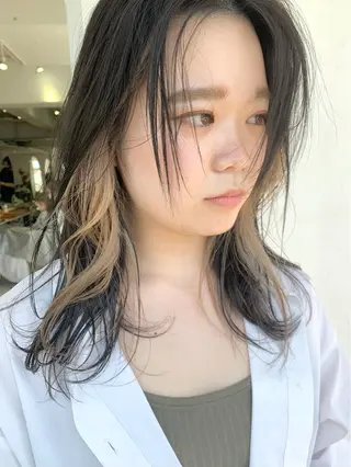 カラー 🌿似合わせブリーチ 松本朋幸🌿のヘアスタイル