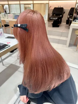 セミロング カラー 韓国ヘア/レイヤー/ 顔まわり/りょーとのヘアスタイル