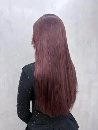 ロング カラー アヤノ/ 似合わせカット✂️のヘアスタイル