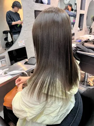 ミディアム カラー 韓国系/ダブルカラー /トグチリンカのヘアスタイル