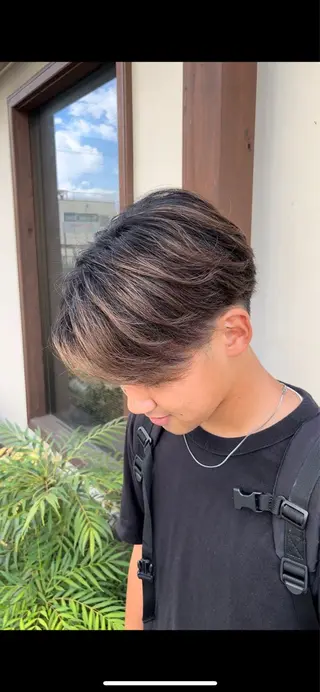 ショート メンズ オートクチュールランコントレ西京極店所属・今在家 玲【艶髪スト レート/メンズ特化】のヘアスタイル