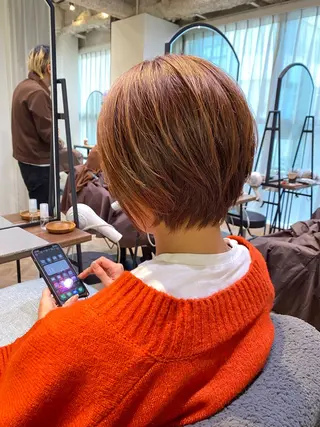 ショート 新宿 / Aujua ｿﾑﾘｴ🫧森田涼介のヘアスタイル