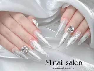 ネイル M🌷nail 長さだし専門店のネイルデザイン