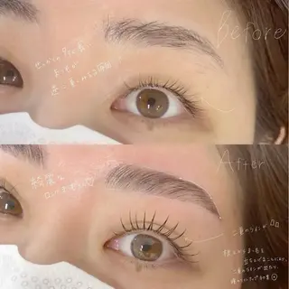 マツエク・マツパ Lorraine brow ロレインブロウ 沖浜店所属・小橋 真貴のマツエク・マツパデザイン