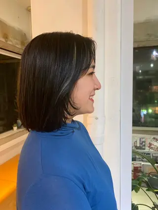 ミディアム yiye 青山所属・無料カットモデル募集 🌱ひょうがのヘアスタイル