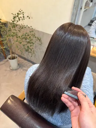 ロング ヘアケア専門店 Nerine 松戸駅西口 きてみてまつど通り店所属・🫧髪質改善🫧/ ひじりなり🍏のヘアスタイル