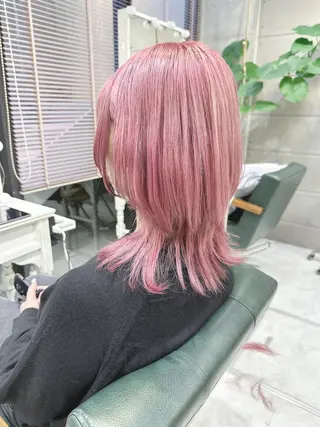 ミディアム ヘアアレンジ カラー モテ髪透明感❤️ デイズヘアカラーのヘアスタイル
