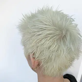 カラー メンズ メンズブリーチカラー /パーマ ごーた立川のヘアスタイル