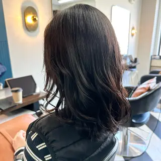ミディアム カラー 守屋 寿哉のヘアスタイル